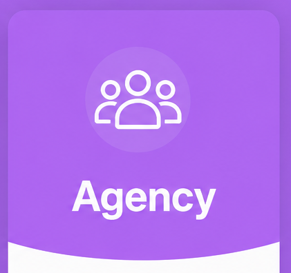 Agency - Para agências e equipes