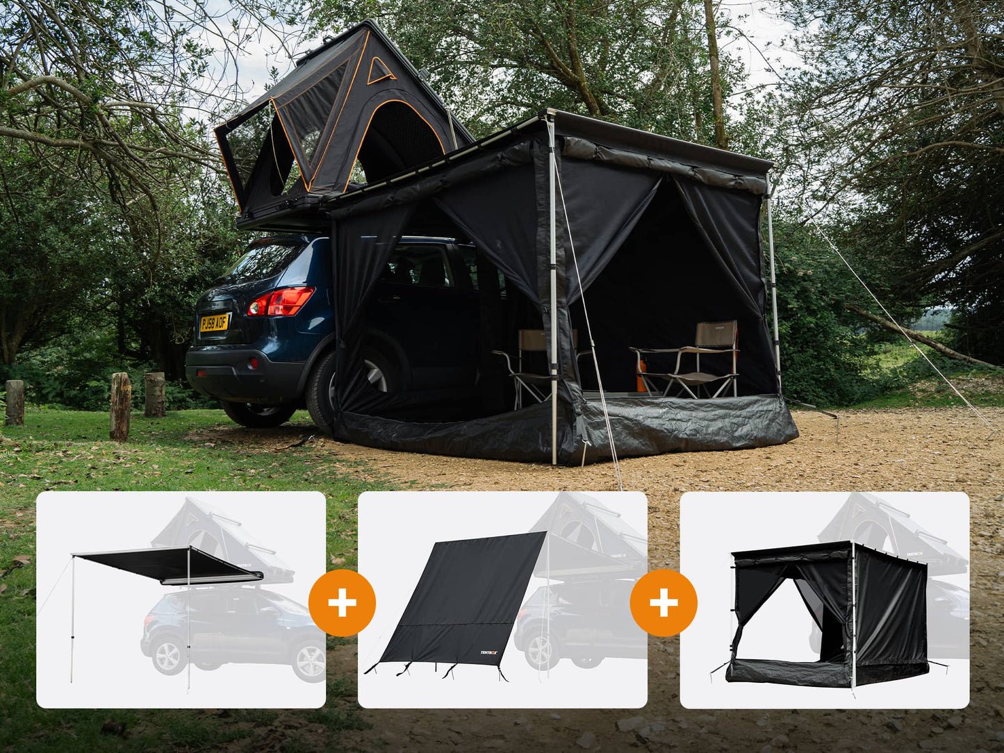 Cargo Side Awning Room Bundle